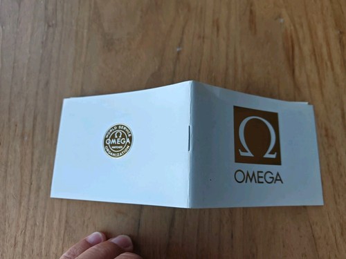 Rare omega instructions 1970 - instructions, 1970'