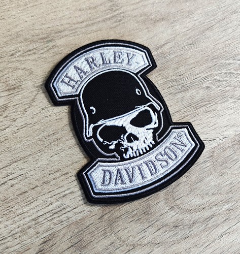 Patch harley davidson skull - harley,