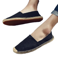 Espadrilles En Toile De Chanvre Chaussures D'été Pour Femme et Homme