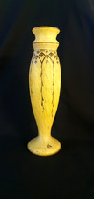 GRAND VASE PATE DE VERRE SIGNE