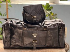 Sac de voyage en cuir pour