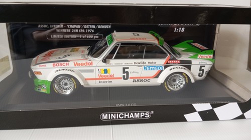 Bmw csl minichamps 1 18 - bmw,