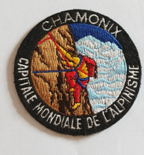 Ecusson brodé de Chamonix