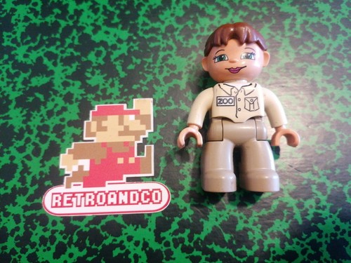Figurine lego duplo femme - lego, zoo
