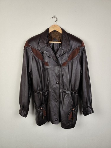 Veste blouson cuir véritable