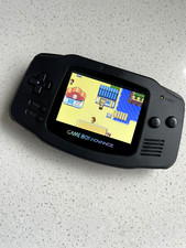 Nintendo Gameboy Advance GBA Bright Screen AGB BACKLIT IPS Triple Black