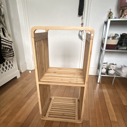 étagère bambou beige - bambou,