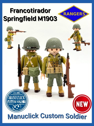 Playmobil custom ww2 soldat - playmobil,