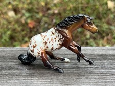 Breyer Appaloosa Diesel Stablemate Club 2016 G4 reining SMs￼