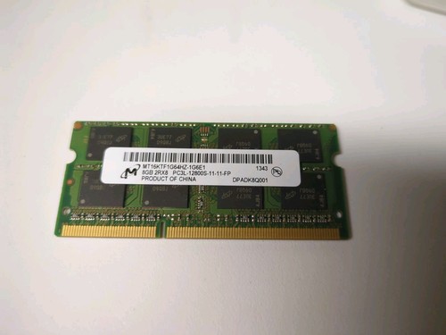 Ram 8go pc3l 12800s - ram, pc3l-12800s-11-11-fp