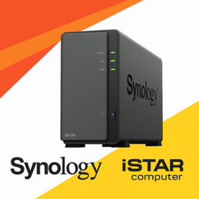 Synology DiskStation DS124 NAS 1 Baie - Cloud Privé Sécurisé, Sauvegarde