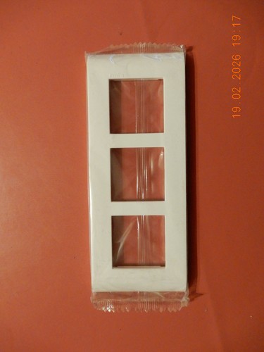 Plaque triple vertical - plaque,