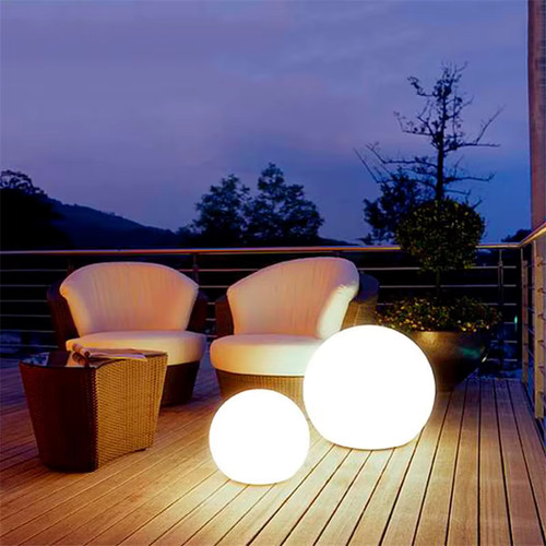 Boule led solaire jardin - boule,