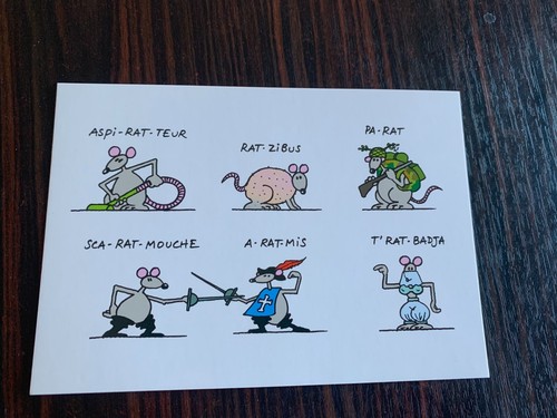 Carte postale bon baisers - carte,