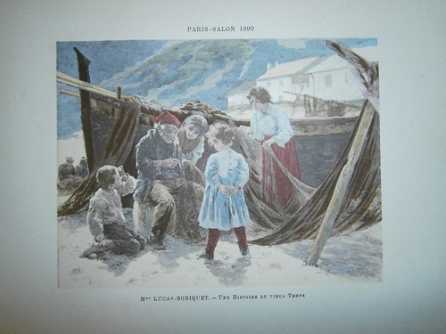Engraving 1899 color - engraving,