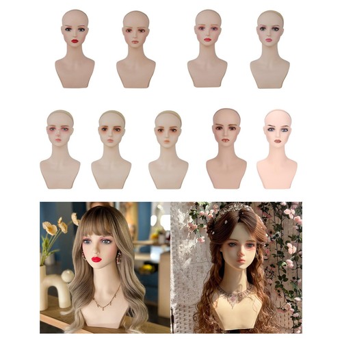 Tête mannequin femme - mannequin,
