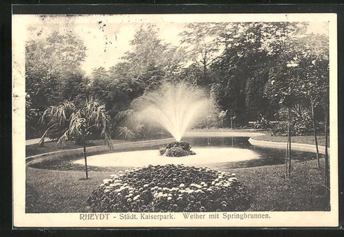 Rheydt stadt parc impérial - stadt.,