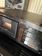 NAKAMICHI DRAGON Auto Reverse Cassette Deck Black Working Confirmed