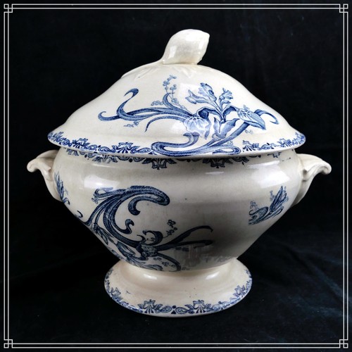 Soupiere faience de - en,