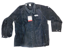 NEW Lincoln Electric Heavy Duty Leather Welding Jacket, K2989-XL, XL NEW