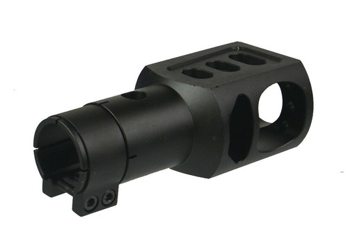 Clamp aluminum muzzle - aluminum, brake