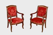 Paire de fauteuils époque Restauration