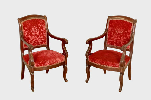 Paire fauteuils - paire, de