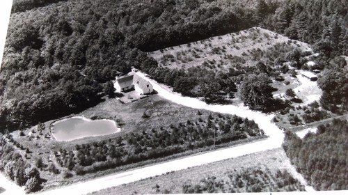 Ancienne photo aérienne - aÉrienne, de