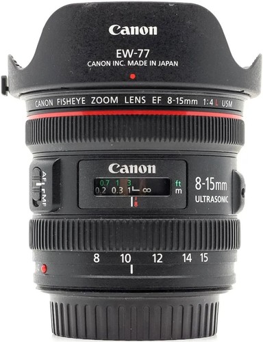 Canon 15mm 4l fisheye - ef, f/4l