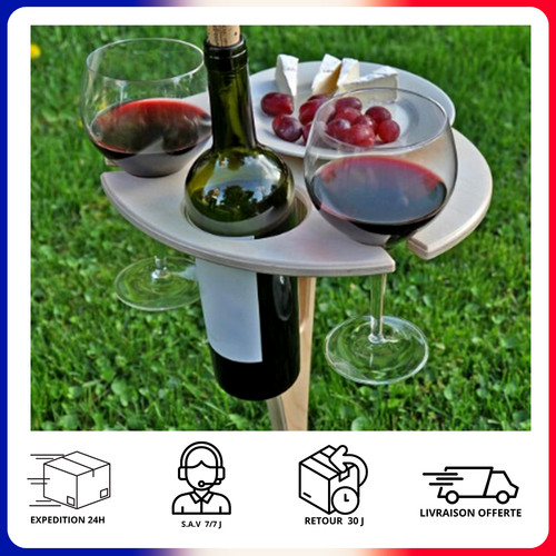 Table vin extérieur - table,