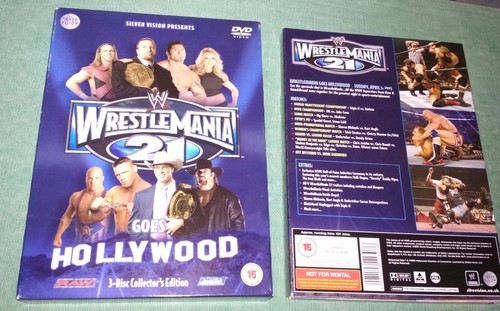 Dvd wwe wrestlemania - wwe,