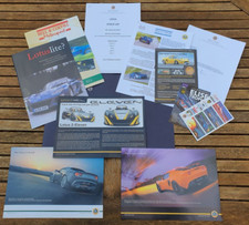Lotus range 2007  brochure pack.  Exige Elise 2-Eleven Europa S