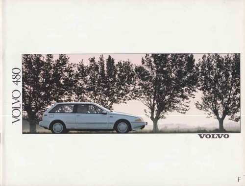 Catalogue brochure volvo 480 - brochure,