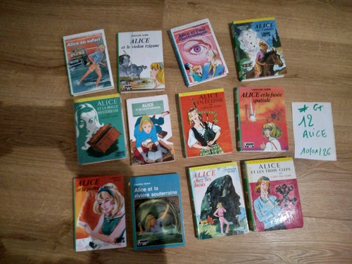 Lot livres alice caroline - lot, livres/