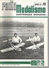 RADIO MODELISM N°59 CALCULATION AND STUDY SCALE MODELS OF BOATS / CABIN-CRUISER