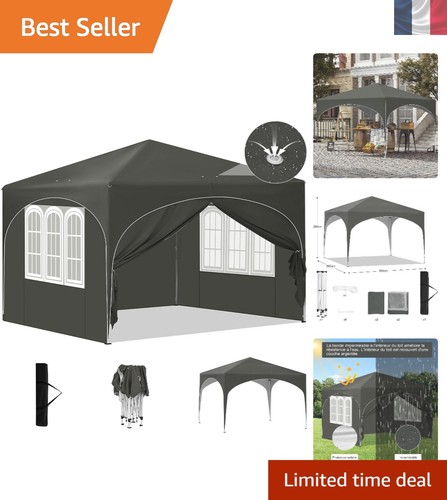 Tonnelle jardin pliable - tonnelle,