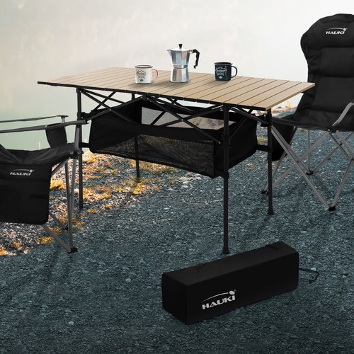 Table camping pliante - table, de
