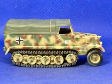 Solido Gaso Line WWII German Sd. Kfz 11 Half Track Tank Panzer Char 1/50