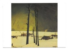 QSL Radio Belgium Brussels Wereldomroep BRT 1985 Permeke Art Antwerpen DX SWL