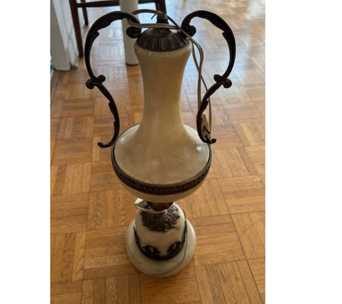 Paire lampes anciennes - de, en