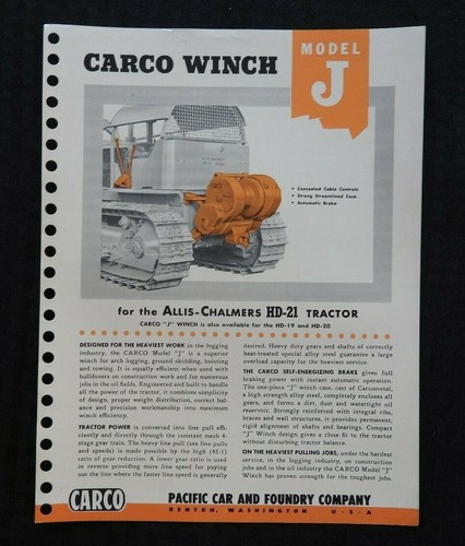 1952 allis chalmers 21 - 1952, hd-21