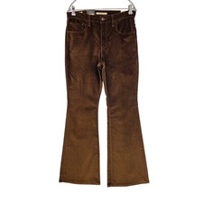 Pantalon Velours Slim Évasé