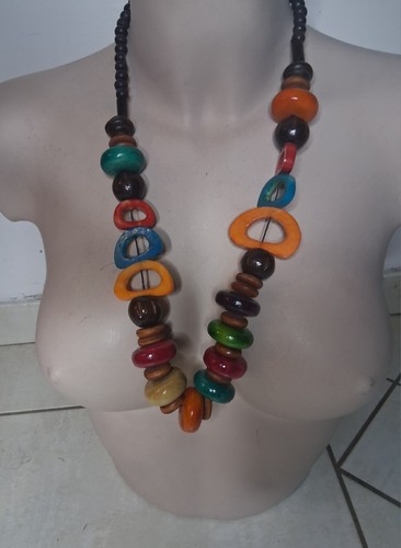 Collier multicolore - collier,