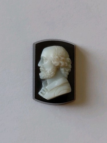 Camée profil shakespeare - camée,