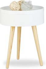 Table basse ronde Relaxdays