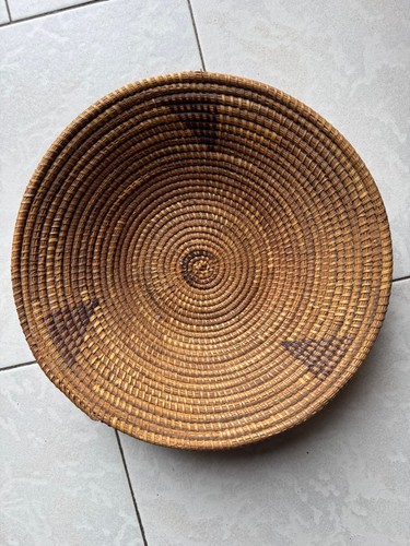 Panier osier fait main - panier, en