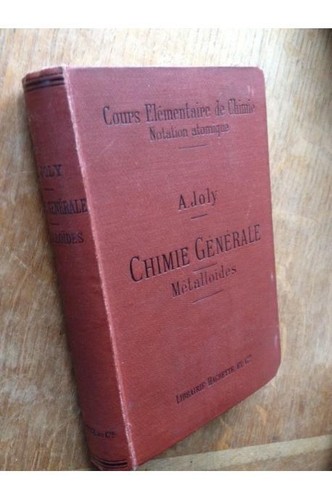 Cours élémentaire chimie - élémentaire, de