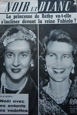 REINE FABIOLA en COUVERTURE de