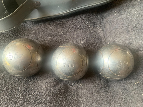 Obut ancienne triplette boule - triplette,