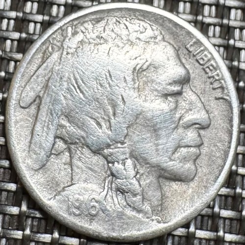Piece cents buffalo tête - 5,